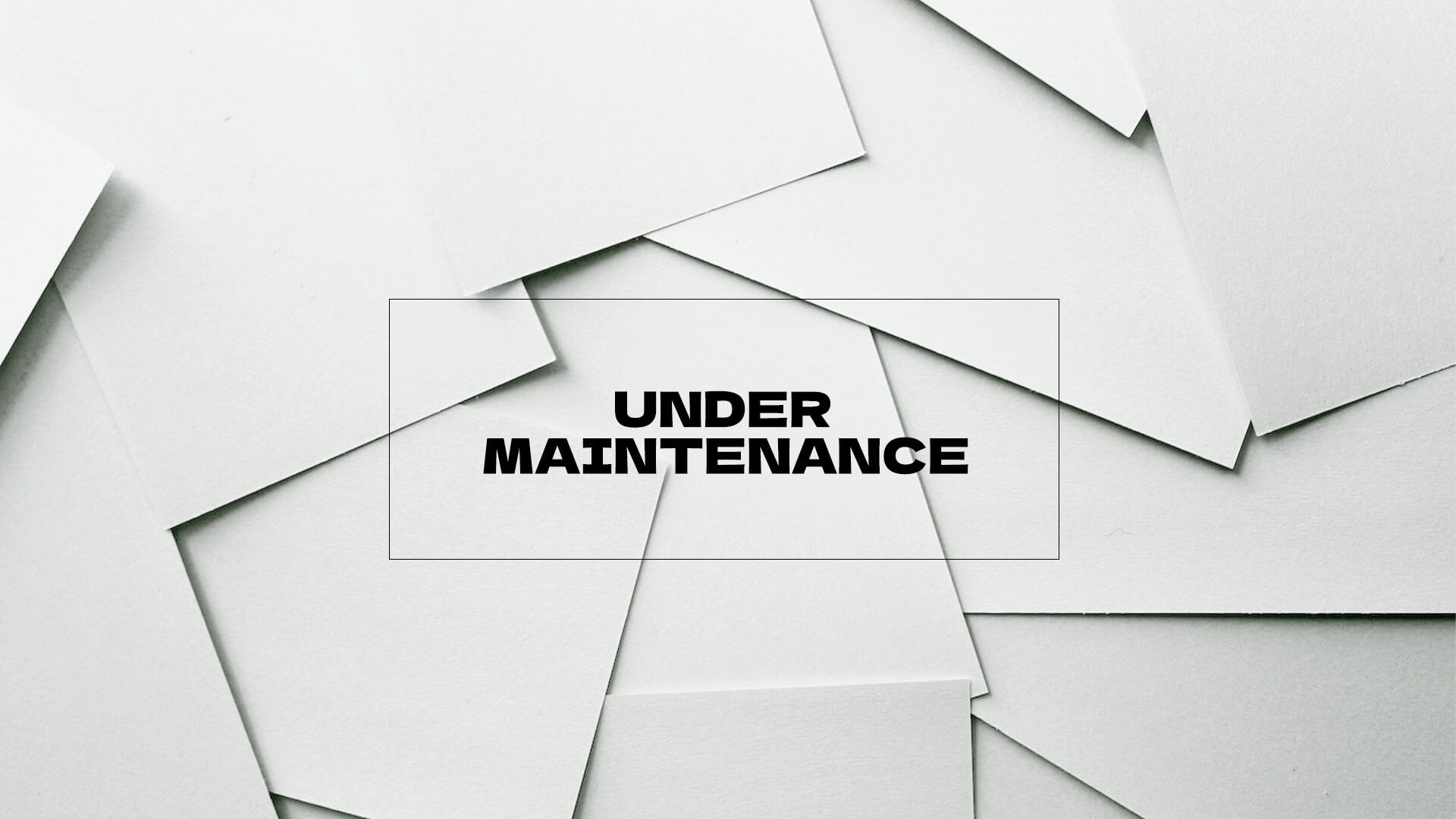 Under maintenance